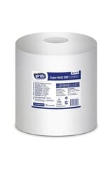 Полотенца для рук Grite Super Maxi 300 Coreless, белые, 1-слойные, 1 шт., Ø 20 цена и информация | Туалетная бумага, бумажные полотенца | pigu.lt