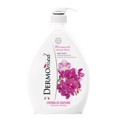 Kремовое мыло Dermomed HAND WASH Cashmere & Orchidea, 1 л (6) цена и информация | Мыло | pigu.lt