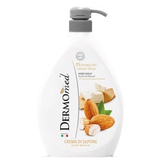 Kремовое мыло Dermomed HAND WASH Karite&Almond, 1 л (6) цена и информация | Мыло | pigu.lt