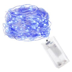 Girlianda 20 LED MicroLED "Smart", mėlyna kaina ir informacija | Girliandos | pigu.lt