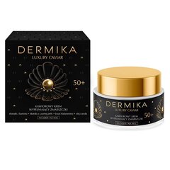 Увлажняющий крем для лица Dermika Luxury Caviar 50+, 50 мл цена и информация | Кремы для лица | pigu.lt