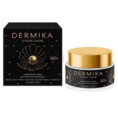 Регенерирующий крем для лица Dermika Luxury Caviar 60+, 50 мл цена и информация | Кремы для лица | pigu.lt