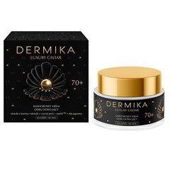 Восстанавливающий дневной и ночной крем для лица Dermika Luxury Caviar 70+, 50 мл цена и информация | Кремы для лица | pigu.lt