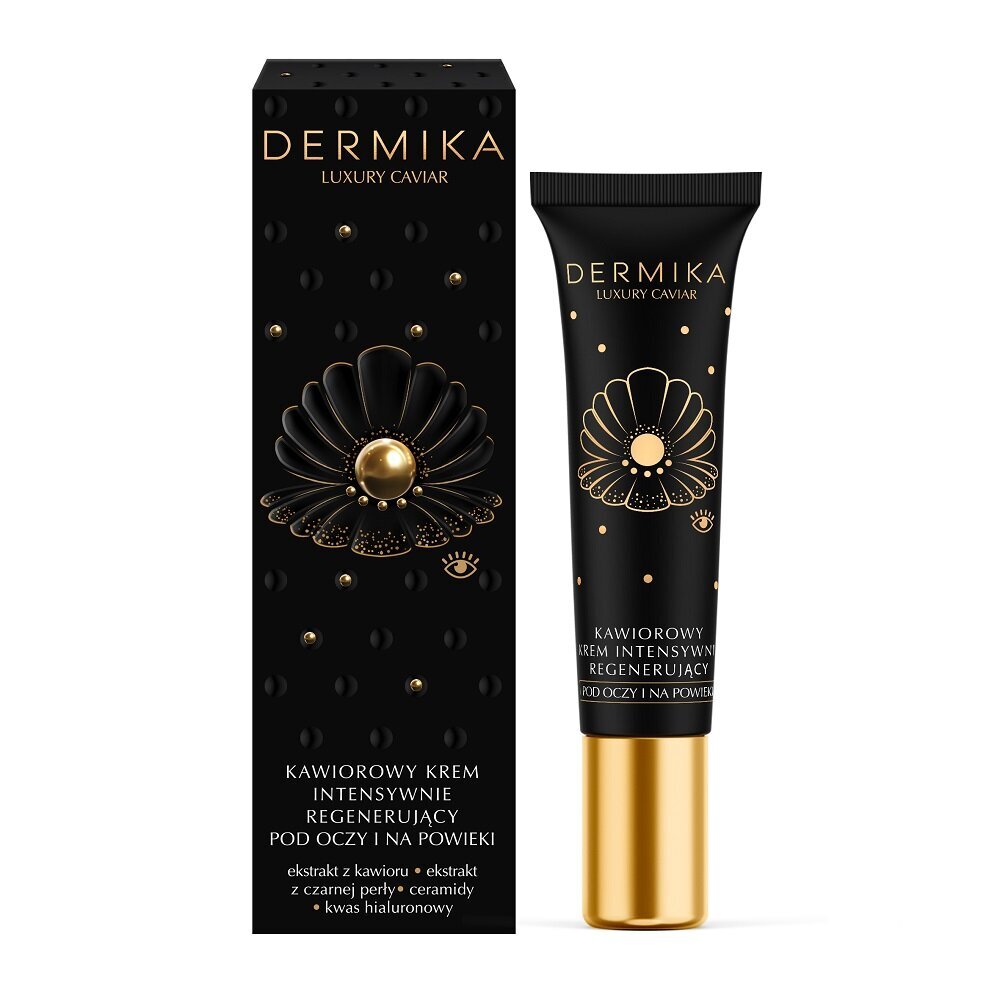 Paakių kremas Dermika Luxury Caviar, 15 ml kaina ir informacija | Paakių kremai, serumai | pigu.lt