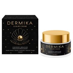 Ночной крем для лица Dermika Luxury Caviar, 50 мл цена и информация | Кремы для лица | pigu.lt