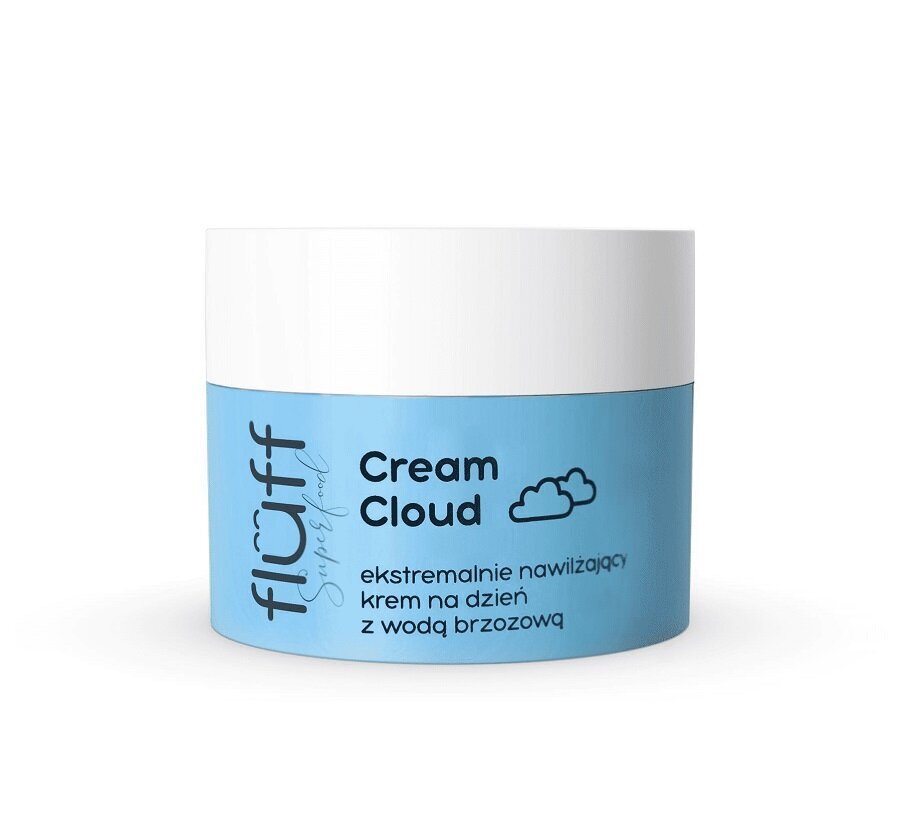 Drėkinamasis veido kremas Fluff Cream Cloud Aqua Bomb, 50ml kaina ir informacija | Veido kremai | pigu.lt