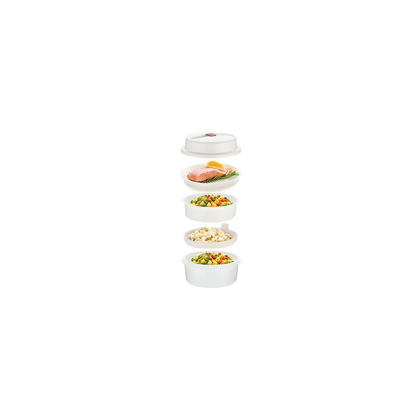 Tescoma Purity mikrobangų krosnelei skirtas daugiafunkcis puodas цена и информация | Maisto saugojimo  indai | pigu.lt