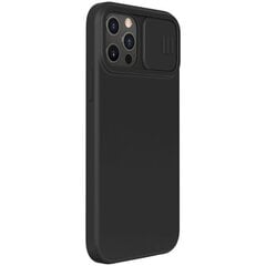 Чехол для телефона Nillkin CamShield Silky Magnetic Silicone Case for iPhone 12/12 Pro 6.1 Black цена и информация | Чехлы для телефонов | pigu.lt