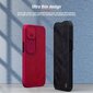 Nillkin Qin Book PRO Case, skirtas iPhone 13 Pro Max, raudonas kaina ir informacija | Telefono dėklai | pigu.lt