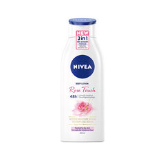 Увлажняющий лосьон для тела Nivea Rose Touch, 400 мл цена и информация | Кремы, лосьоны для тела | pigu.lt