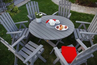Стол “Canada” коричневый Folkland Home цена и информация | Садовые столы, столики | pigu.lt