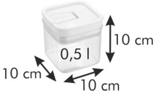 Tescoma Airstop maisto saugojimo indas, 0.5 l kaina ir informacija | Maisto saugojimo  indai | pigu.lt