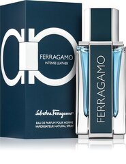 Парфюмированная вода Salvatore Ferragamo Intense Leather EDP для мужчин 50 мл цена и информация | Мужские духи | pigu.lt