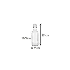 Tescoma butelis su kamščiu Della Casa, 1000 ml kaina ir informacija | Virtuvės įrankiai | pigu.lt