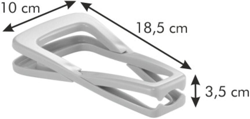 Tescoma Della Casa žnyplės stiklainiams, 18.5 cm kaina ir informacija | Virtuvės įrankiai | pigu.lt