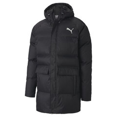 Laisvalaikio striukė vyrams Puma Solid Down Coat 58446701, juoda kaina ir informacija | Vyriškos striukės | pigu.lt