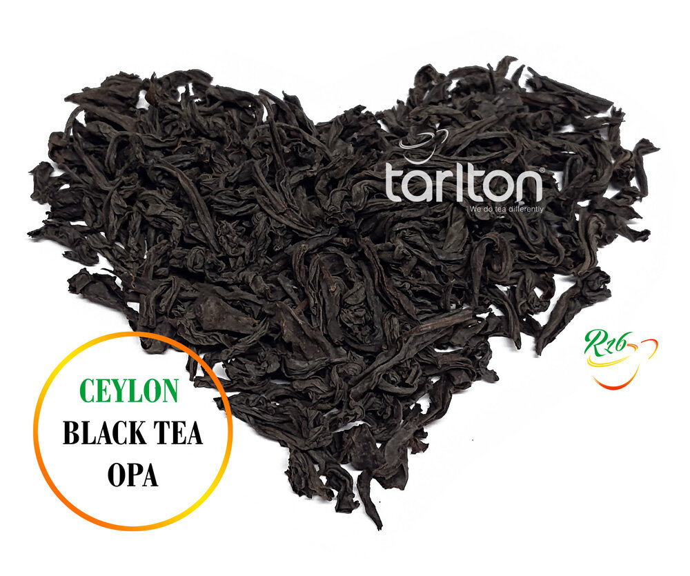 Ceilono juoda birių didelių lapų arbata OPA, Pure Ceylona Black tea OPA, Tarlton, 250g kaina ir informacija | Arbata | pigu.lt