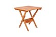 Sulankstomas sodo stalas "Heini2" Rudas, Folkand Home kaina ir informacija | Lauko stalai, staliukai | pigu.lt