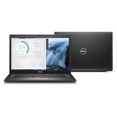 14&#34; Dell e7480 i5-6300U 4GB 120GB SSD Windows 10 Professional kaina ir informacija | Nešiojami kompiuteriai | pigu.lt