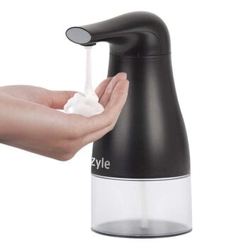 Диспенсер жидкого мыла Zyle ZY10DSB, бесконтактный, черный цена и информация | Аксессуары для ванной комнаты | pigu.lt