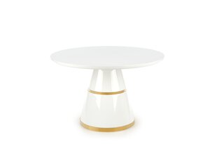 Valgomojo stalas Halmar Vegas, baltas kaina ir informacija | Virtuvės ir valgomojo stalai, staliukai | pigu.lt
