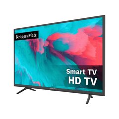 TV  Krüger & Matz KM0232-S5  81,3 cm (32") HD Smart  Black цена и информация | Телевизоры | pigu.lt