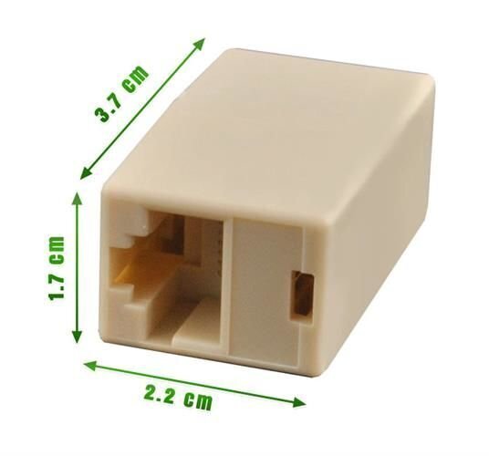 Jungtis RJ45 kaina ir informacija | Adapteriai, USB šakotuvai | pigu.lt