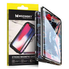 Wozinsky Full Magnetic Case skirtas Samsung Galaxy A72 4G, juodas kaina ir informacija | Telefono dėklai | pigu.lt