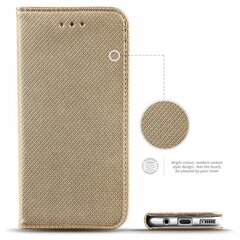 Fusion magnet case книжка чехол для Samsung Galaxy A03S золотой цена и информация | Чехлы для телефонов | pigu.lt