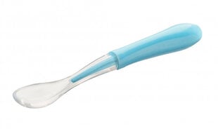Akuku silikoninis šaukštelis Blue, 1 vnt., A0432 kaina ir informacija | Kūdikių indai, indeliai pienui ir įrankiai | pigu.lt