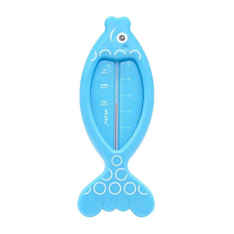 Akuku vandens termometras Žuvis, A0395 kaina ir informacija | Maudynių priemonės | pigu.lt