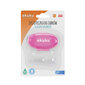 Šepetėlis-masažuoklis dantims silikoninis su dėžute Akuku, rožinis, A0265 kaina ir informacija | Higienos priemonės | pigu.lt