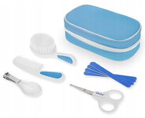 Akuku kūdikių priežiūros komplektas, mėlynas, A0308 kaina ir informacija | Higienos priemonės | pigu.lt