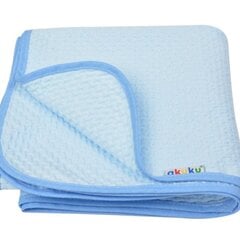 Хлопчатобумажное одеяло Akuku для малышей, 80х90 см, A1805 цена и информация | Аксессуары для колясок | pigu.lt