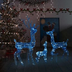 Kalėdinė dekoracija elnių šeima kaina ir informacija | Kalėdinės dekoracijos | pigu.lt