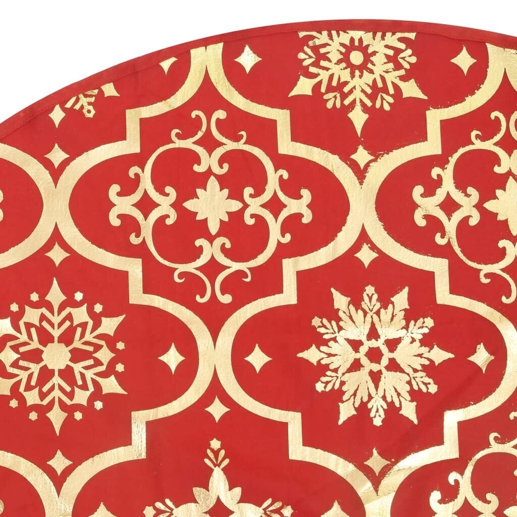 Prabangus kilimėlis po eglute su kojine, 90 cm kaina ir informacija | Kalėdinės dekoracijos | pigu.lt