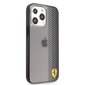 FEHCP13XUYEK Ferrari Gradient Transparent Hard Case, skirtas iPhone 13 Pro Max, juodas цена и информация | Telefono dėklai | pigu.lt