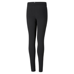 Sportinės tamprės mergaitėms Puma Girls ESS Leggings Black 85498401, juodos kaina ir informacija | Kelnės mergaitėms | pigu.lt