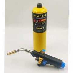 Сварочная газовая горелка JH-6ST, с газом MAPP цена и информация | Механические инструменты | pigu.lt