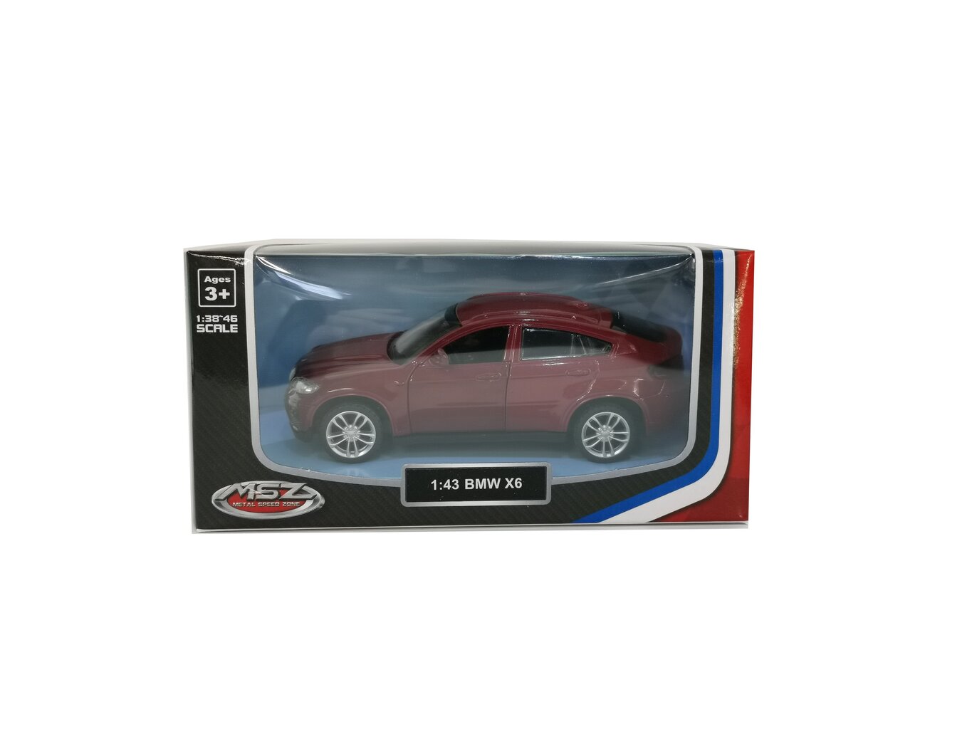 Automobilis MSZ BMW X6, 1:43 kaina ir informacija | Žaislai berniukams | pigu.lt