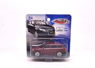 Žaislinis automobilis MSZ Audi Q7, 1:64 kaina ir informacija | Žaislai berniukams | pigu.lt