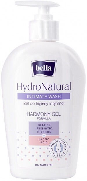 Gelis Bella Hydronatural intymiai higienai, 300 ml kaina ir informacija | Intymios higienos prausikliai | pigu.lt