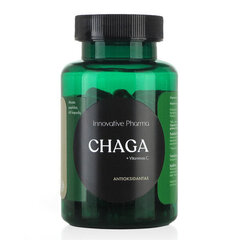 Maisto papildas Innovative Pharma Chaga+ Vitaminas C, 60 kapsulių цена и информация | Витамины, пищевые добавки, препараты для хорошего самочувствия | pigu.lt