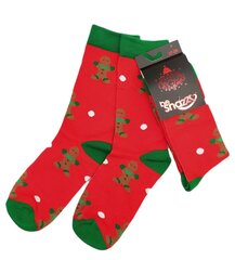 Рождественские носки детские be Snazzy, Biscuit цена и информация | Носки, колготки для девочек | pigu.lt