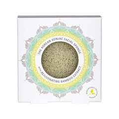 Kempinėlė iš leopardinio amorfofalo su jauninamuoju bambuko ekstraktu Konjac Sponge The Mandala Bamboo Extract цена и информация | Средства для очищения лица | pigu.lt