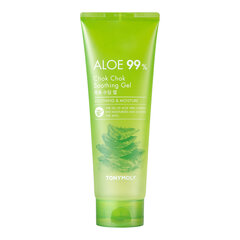 Raminamojo gelio sudėtyje yra 99 % alavijo lapų vandens TONYMOLY Aloe Chok Chok 99% Soothing Gel 250ml kaina ir informacija | Kūno kremai, losjonai | pigu.lt