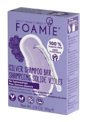 Sidabro atspalvį suteikiantis šampūnas šviesiems plaukams Foamie Shampoo Bar Silver Linings (for blonde hair) kaina ir informacija | Šampūnai | pigu.lt