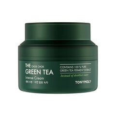 Drėkinamasis veido kremas Tonymoly The Chok Chok Green Tea Intense Cream, 60 ml kaina ir informacija | Veido kremai | pigu.lt