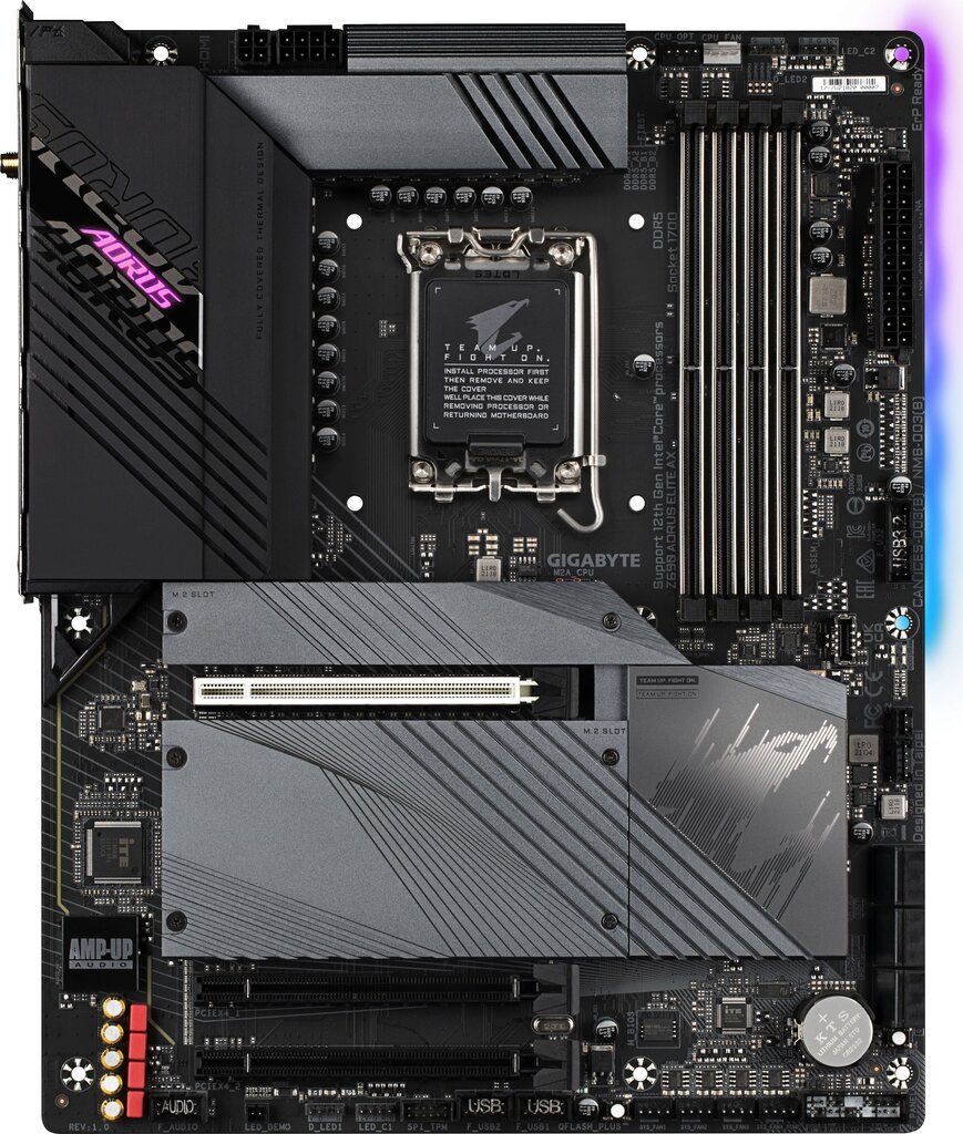 Gigabyte Z690 Aorus Elite AX цена и информация | Pagrindinės plokštės | pigu.lt