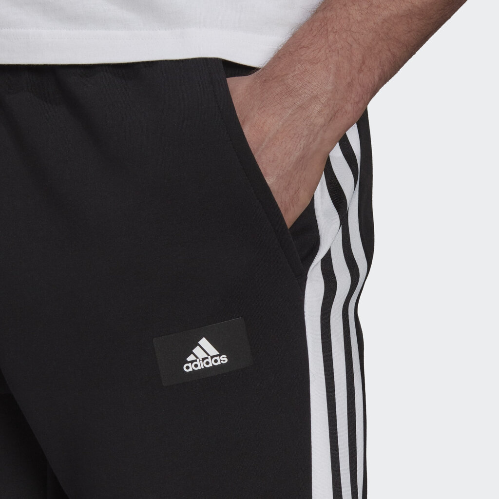 Laisvalaikio kelnės vyrams Adidas M Fi 3s Pant Black GR4085, juodos kaina ir informacija | Vyriškos kelnės | pigu.lt